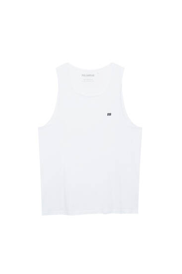 Tank top with logo