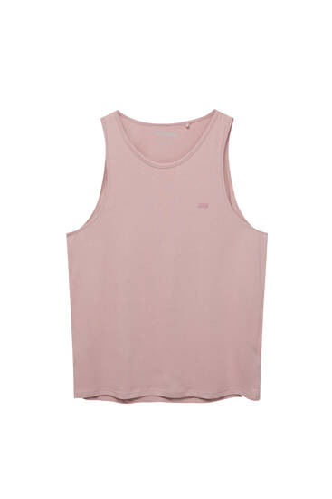 Tank top with logo