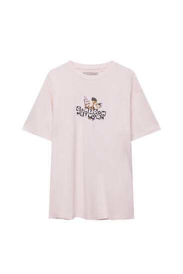 Pink Cartoon Network T-shirt