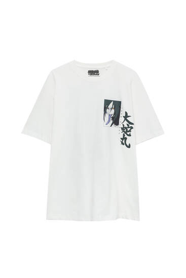 T-shirt Orochimaru blanc