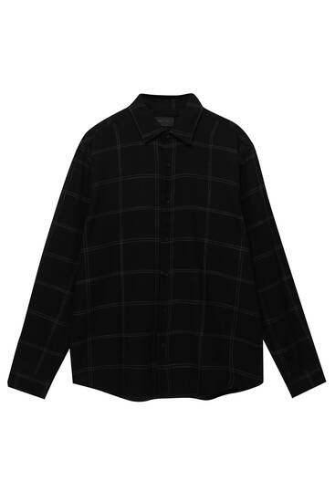 Μακρυμάνικο καρό πουκάμισο P&B Black Label