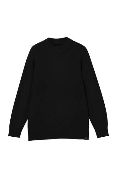 Pull col montant doux
