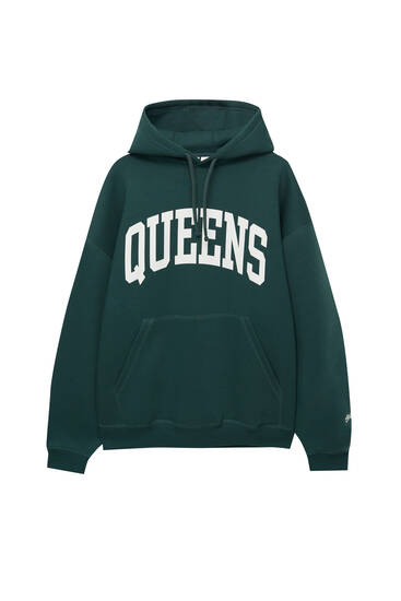 Queens hoodie - PULL&BEAR