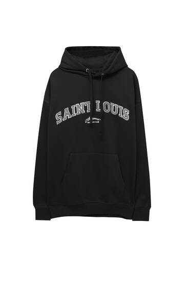 Saint Louis varsity hoodie - PULL&BEAR