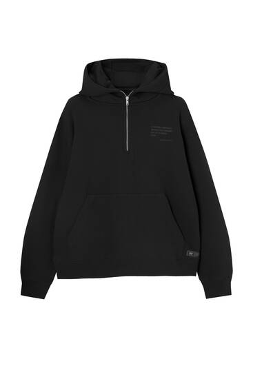P&B Black Label zip-neck sweatshirt