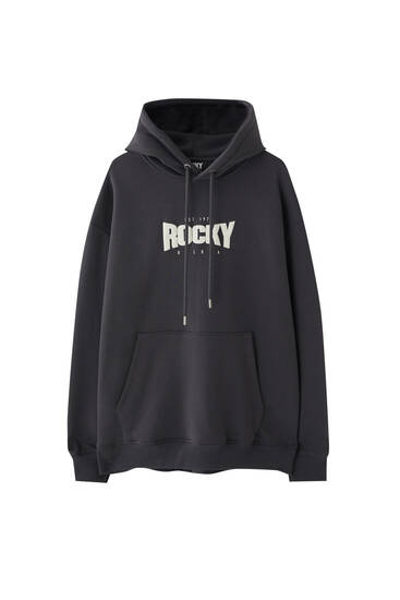 Grey Rocky Balboa hoodie