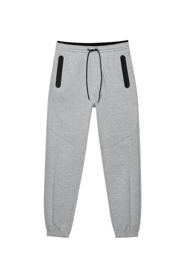 Joggers with zip