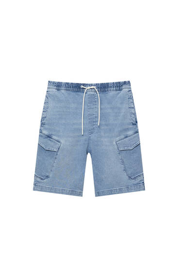 Jeans-Bermudashorts Soft Knit