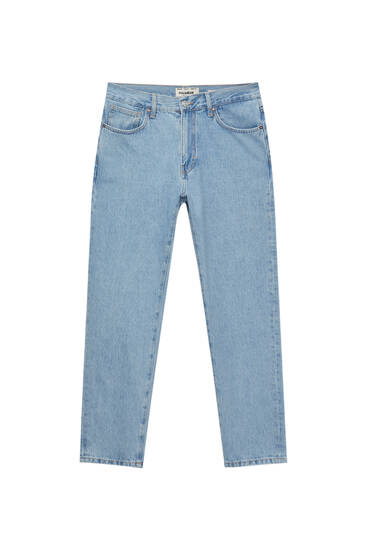 Coloured basic standard fit jeans