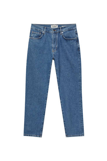 Coloured basic standard fit jeans