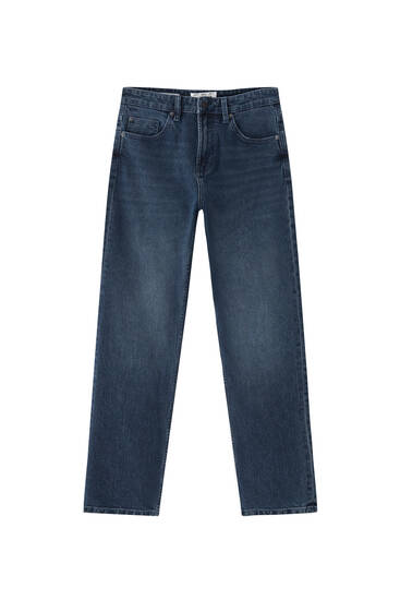 Jeans straight básicos