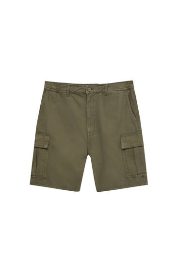 Basic cargo Bermuda shorts