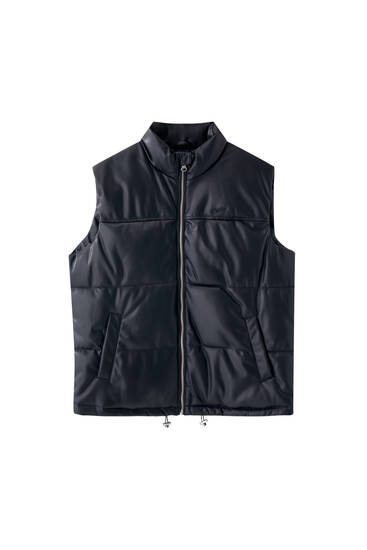 Gilet in similpelle STWD