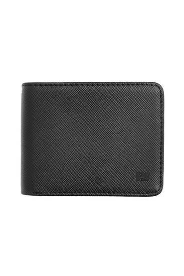 Black rough wallet