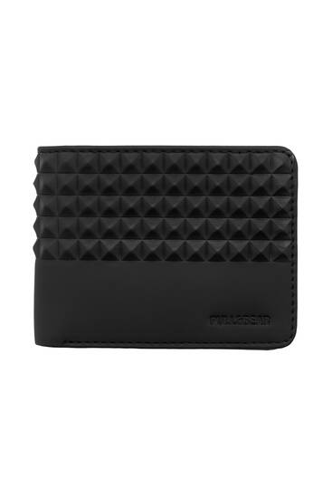 Pull&Bear Men's' Multicolor Checkered Faux Leather Wallet