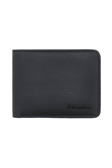 Black nylon wallet
