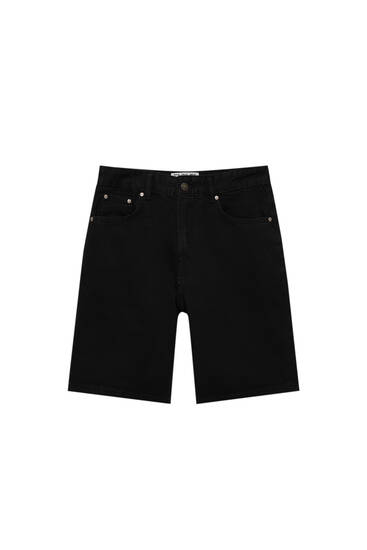 Basic-Jeans-Bermudashorts  im Loose-Fit
