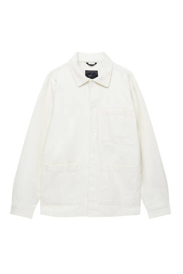 P&B Black Label multi-pocket cotton jacket