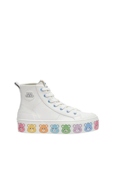 Care Bears high-top trainers