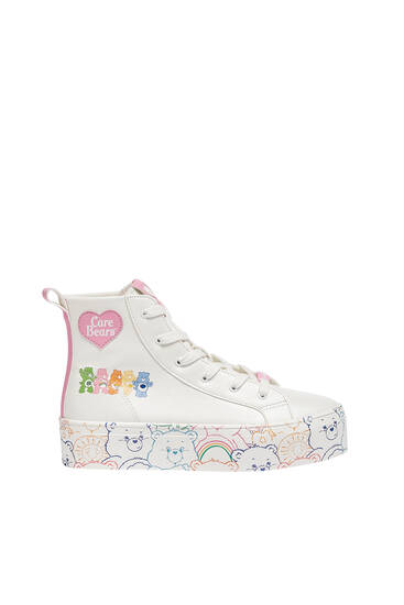 Care Bears high-top trainers