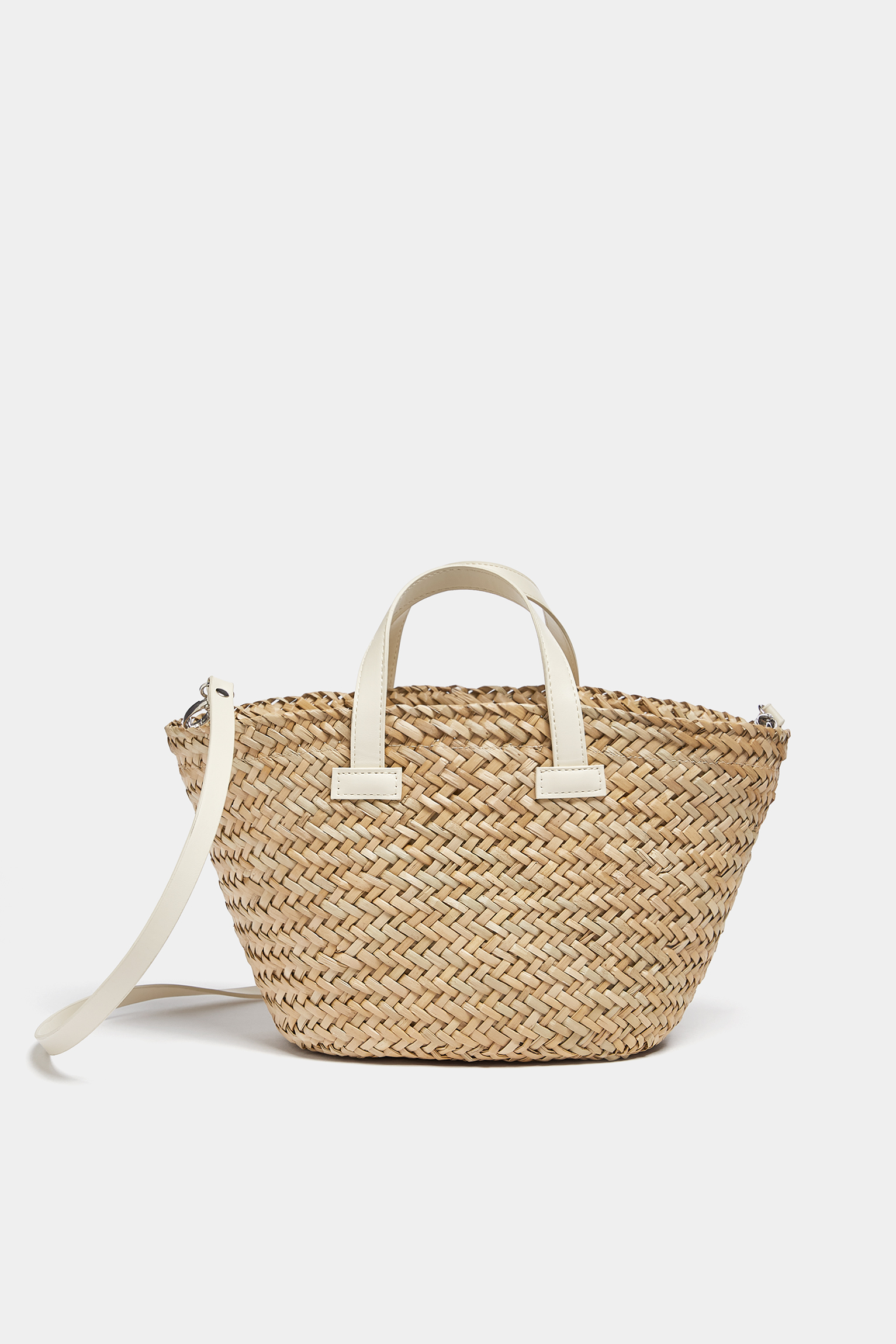 Aggregate more than 160 straw tote bag leather handles latest