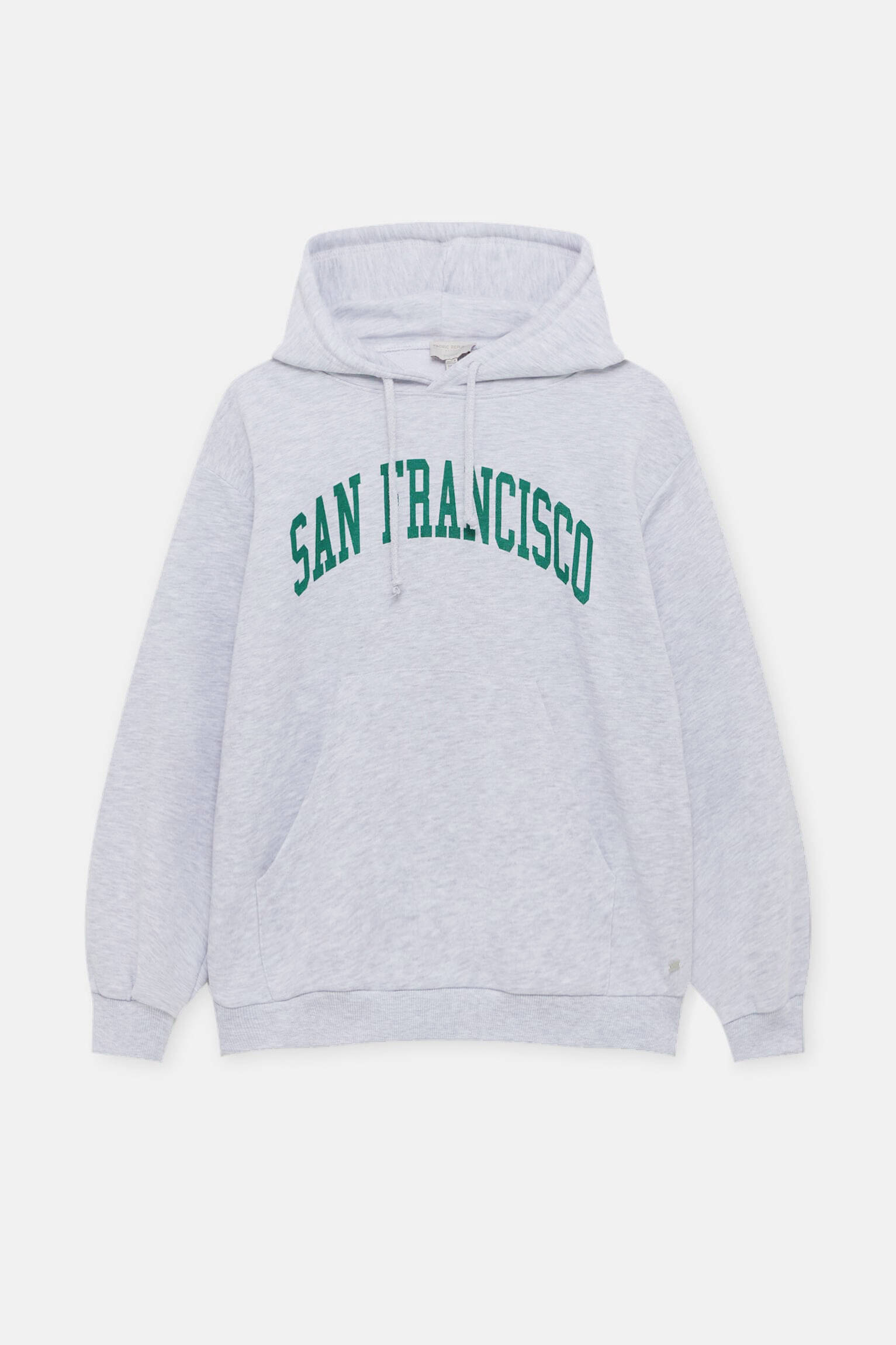 Grey San Francisco varsity hoodie - PULL&BEAR