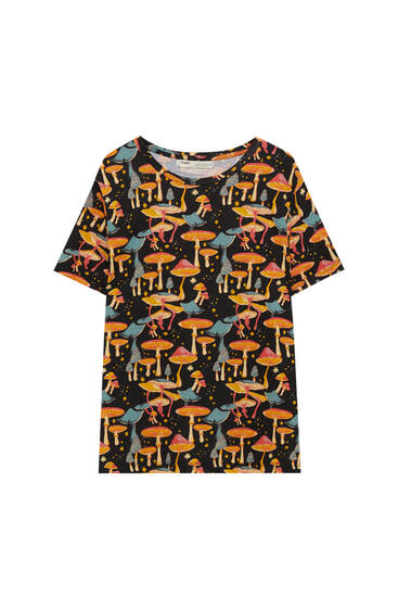 Camisetas de Corta de | PULL&BEAR
