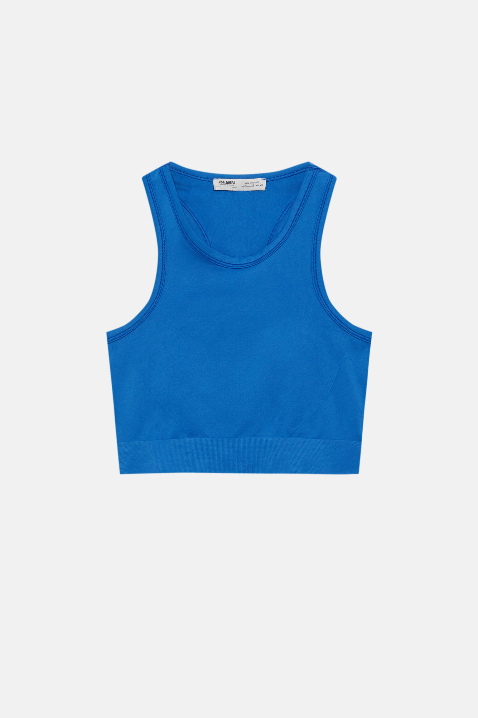 Pull & Bear Pull Bear Pull Geometric Coton Rouge Pull Taille