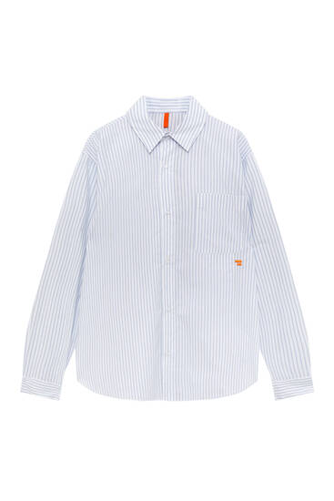 Embroidered striped shirt - Limited Edition