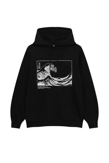 Hokusai The Great Wave sweatshirt