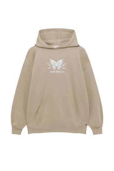 Oversize butterfly hoodie