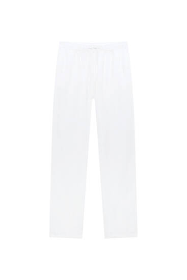 Flowing rustic trousers