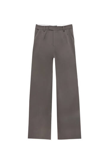 Formal trousers with double darts