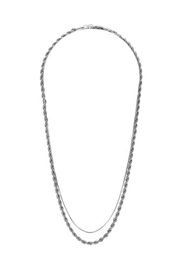 Dvojitý řetízkový náhrdelník – Limited Edition