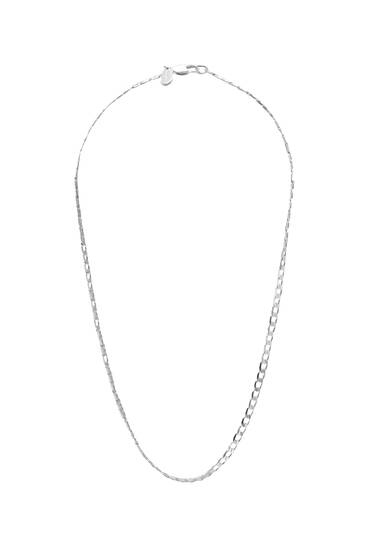 Řetízkový náhrdelník stříbrné barvy – Limited Edition