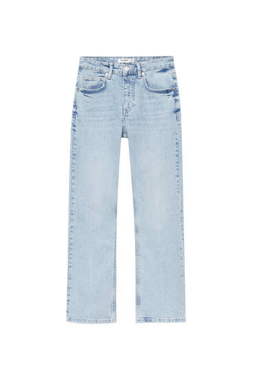 ג'ינס מתרחבים מתחת לברך בגזרת High waist
