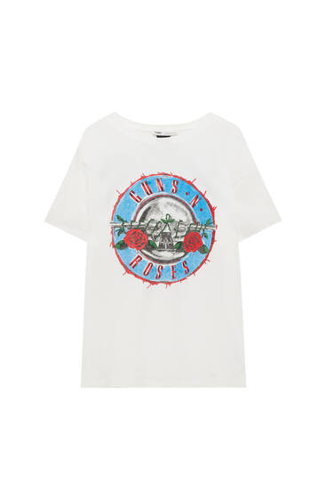 T-shirt de manga curta Guns N' Roses