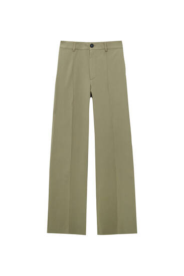 Smart trousers with seam detail