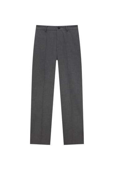 Trousers with seam details