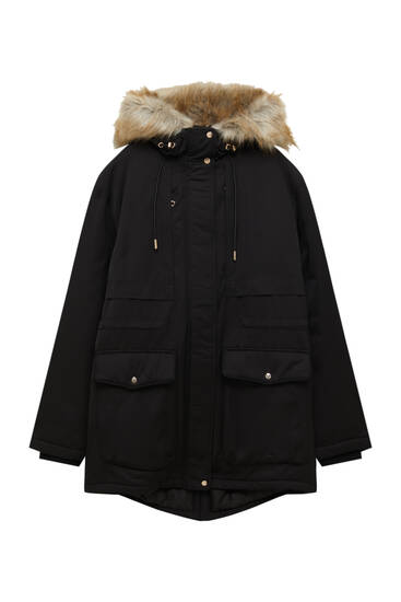 pull and bear parka homme