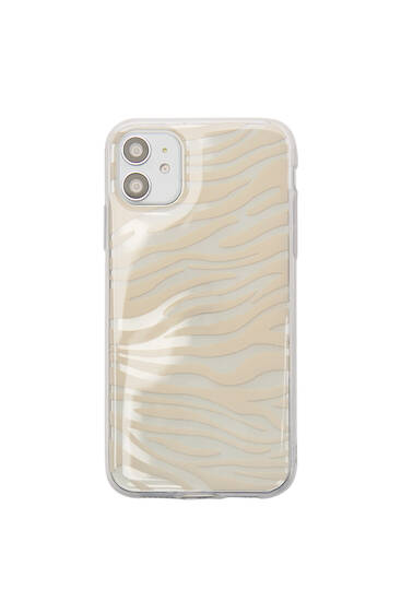 Zebra print iPhone case