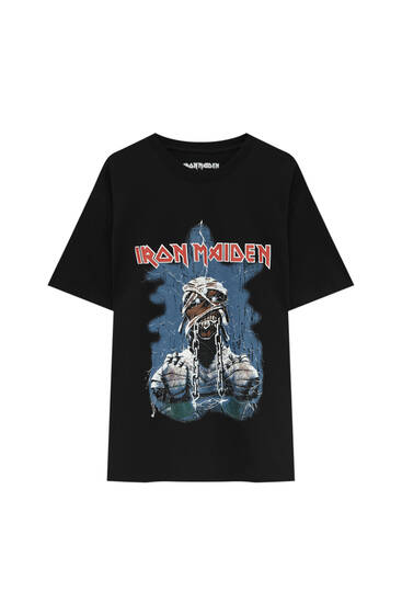 T-shirt dos Iron Maiden com Eddie