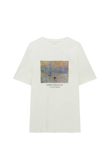 T-shirt Monet paysage