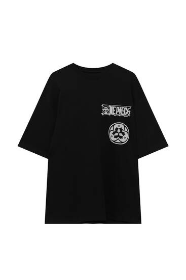 Cha debate agenda Black One Piece T-shirt - PULL&BEAR