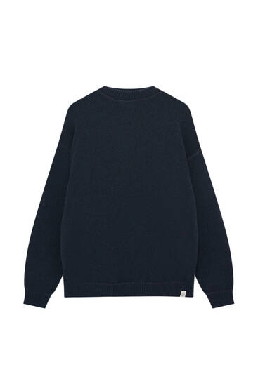 Terry knit sweater