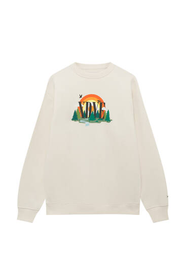 XDYE printed sweatshirt