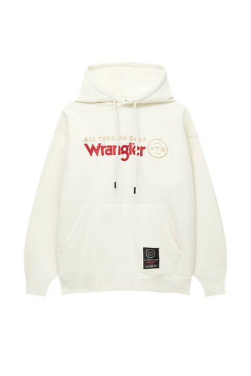 White Wrangler ATG hoodie