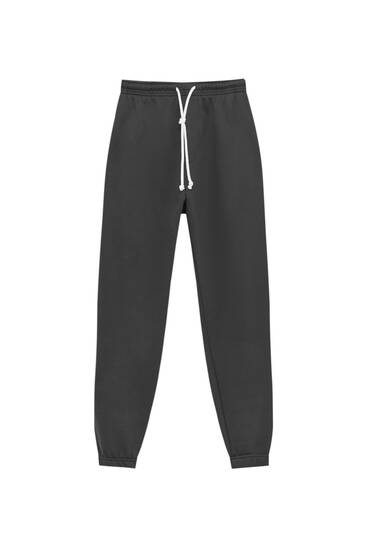 Tracksuit joggers with drawstring