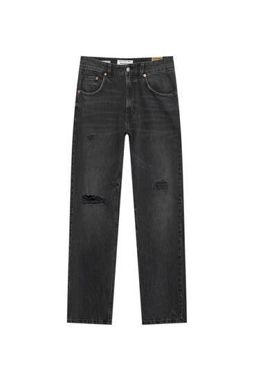 Gangster vlees handboeien Jeans met scheuren - Jeans - Kleding - Heren - PULL&BEAR Nederland