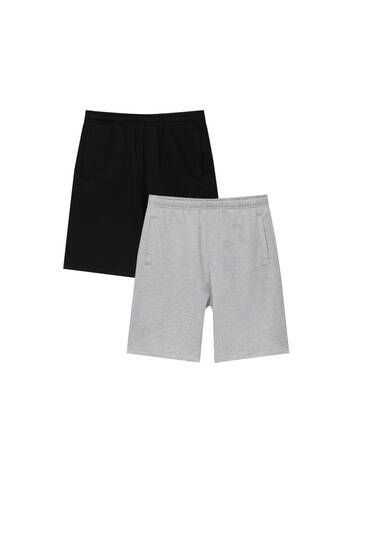 Pack of jogger Bermuda shorts